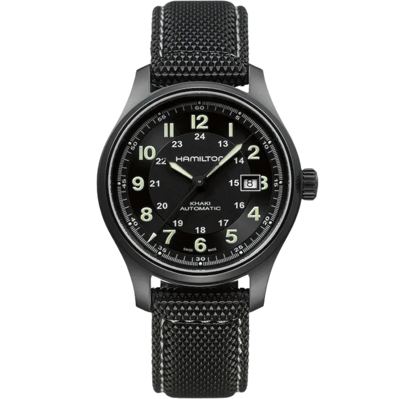 Hamilton Khaki Field Titanium Auto Ref. H70575733 - Tomasini Francia