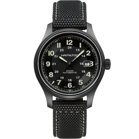 Hamilton Khaki Field Titanium Auto Ref. H70575733 - Tomasini Francia