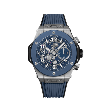 Hublot Big Bang Unico Titanium Blue Ceramic Ref. 441.NL.5171.RX - Tomasini Francia