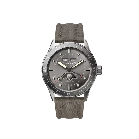 Blancpain Fifty Fathoms Bathyscaphe Complete Calendar Moonphase Ref. 5054 1210 G52A - Tomasini Francia