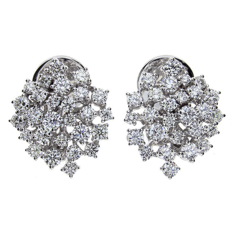 Damiani Orecchini Mimosa Con Diamanti Ref. 20075400 - Tomasini Francia