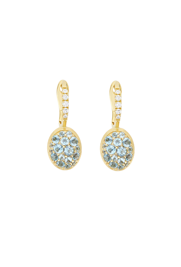 Nanis Boules Ciliegine Orecchini Anice Piccoli Ref. OS17-609 - Tomasini Francia
