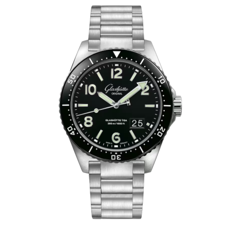 Glashütte Original SeaQ Panorama Date Ref. 1-36-13-01-80-70 - Tomasini Francia