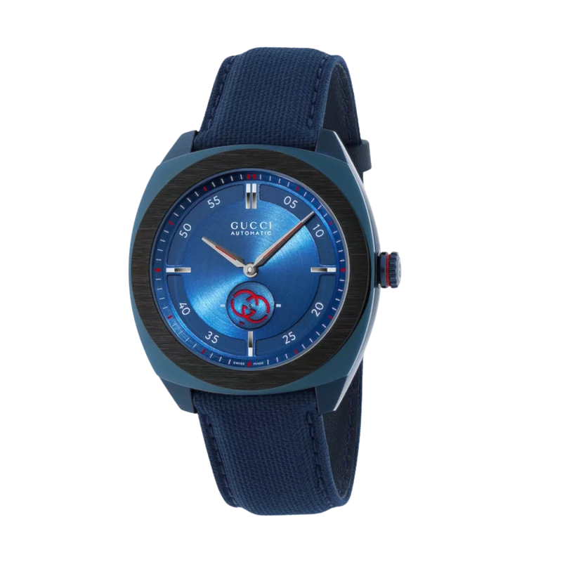 Gucci Interloking Blu Watch Ref. YA142331 - Tomasini Francia