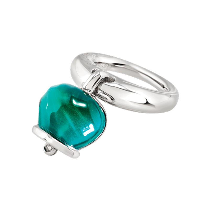 Chantecler Et Voilà Campanelle Anello Argento Ref. 44302 - Tomasini Francia