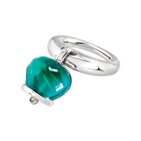 Chantecler Et Voilà Campanelle Anello Argento Ref. 44302 - Tomasini Francia