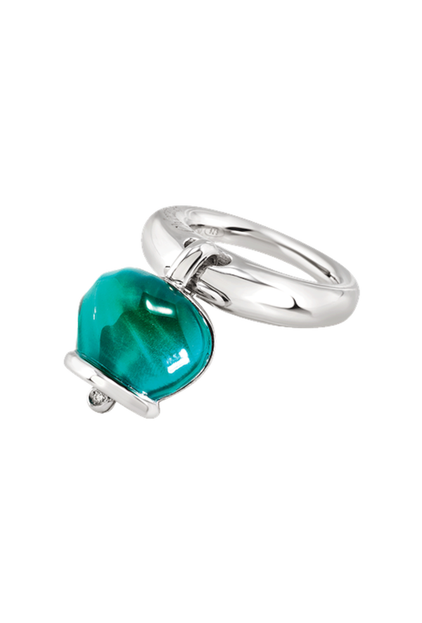 Chantecler Et Voilà Campanelle Anello Argento Ref. 44302 - Tomasini Francia