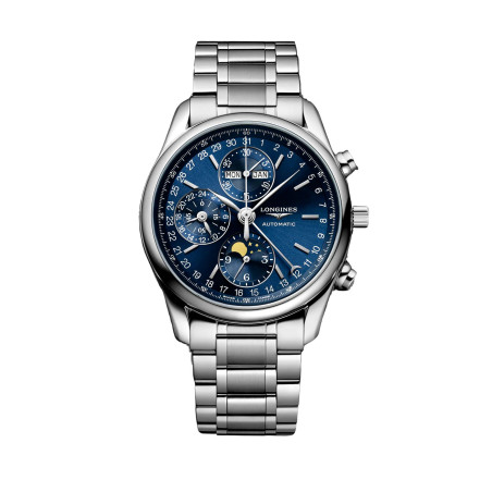 Longines Master Collection Chrono Moonphase Ref. L2.673.4.92.6 - Tomasini Francia