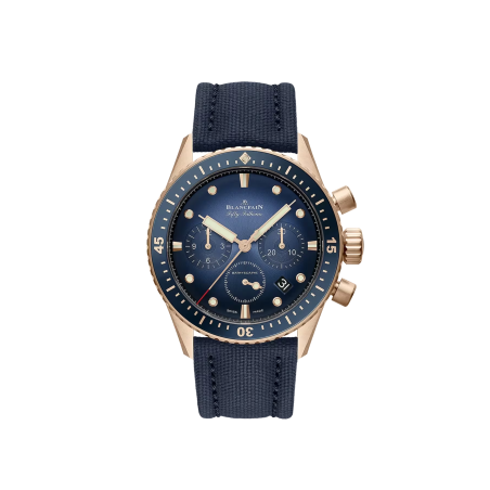 Blancpain Fifty Fathoms Bathyscaphe Chronographe Flyback Ref. 5200 3640 O52A - Tomasini Francia