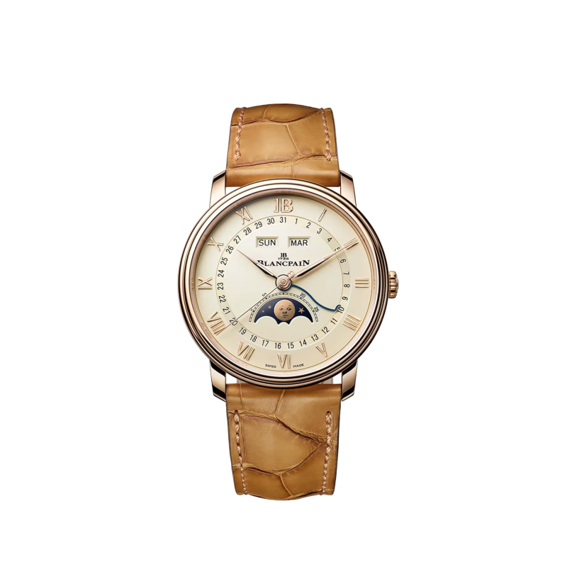Blancpain Villeret Quantième Complet Ref. 6654N 3642 55B - Tomasini Francia