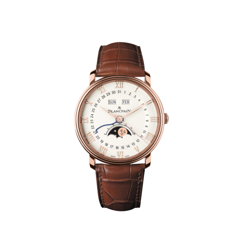 Blancpain Villeret Quantième Complet Ref. 6654 3642 55B - Tomasini Francia