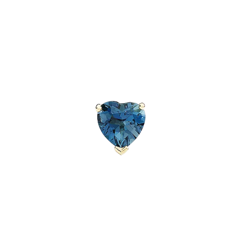 Recarlo More Single Heart Earring