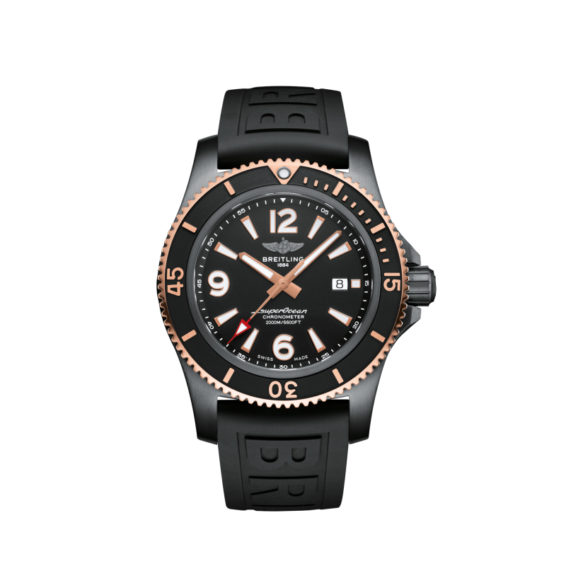Breitling Superocean Automatic 46 Black Steel Ref. U17368221B1S1 - Tomasini Francia