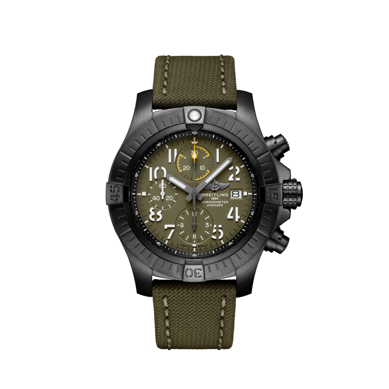 Breitling Avenger Chronograph 45 Mm Night Mission Ref. V13317101L1X1 - Tomasini Francia