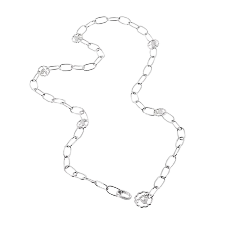 Chantecler Accessori Collana Oro Bianco Ref. 31339 - Tomasini Francia