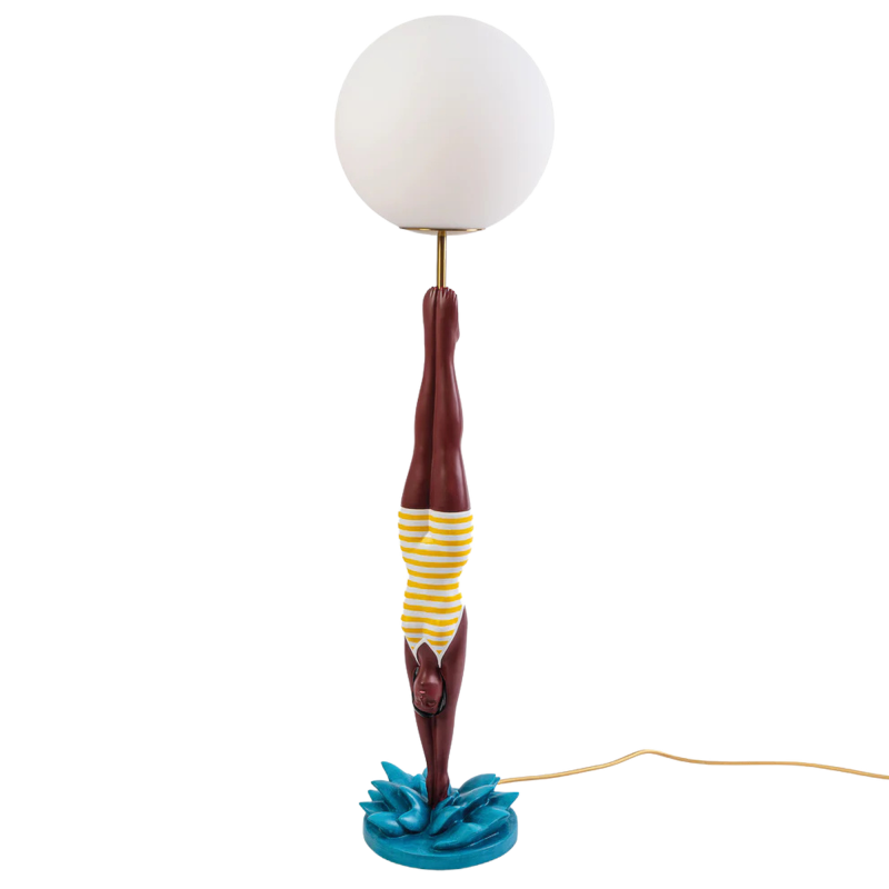 Seletti Lady Diver Lamp Yellow Ref. 14937 - Tomasini Francia