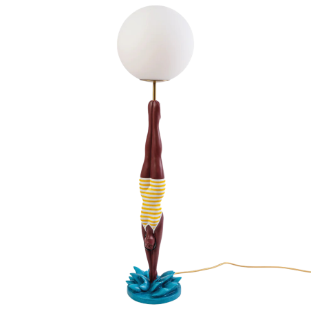 Seletti Lady Diver Lamp Yellow