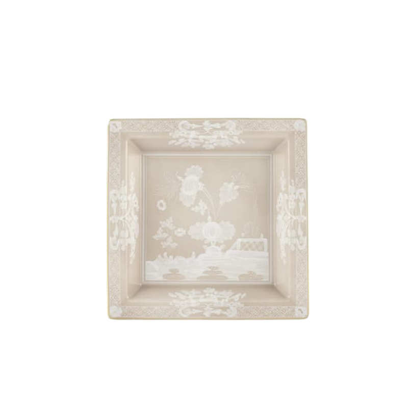 Richard Ginori Oriente Italiano Svuotatasche Quadrato Grande Meringa Ref. 017RG02 FG6836LX0245G00135700 - Tomasini Francia