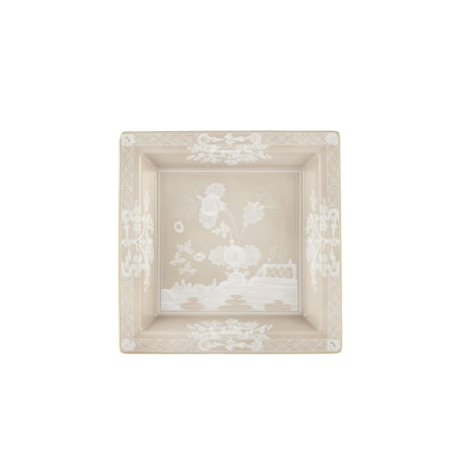Richard Ginori Oriente Italiano Svuotatasche Quadrato Grande Meringa Ref. 017RG02 FG6836LX0245G00135700 - Tomasini Francia