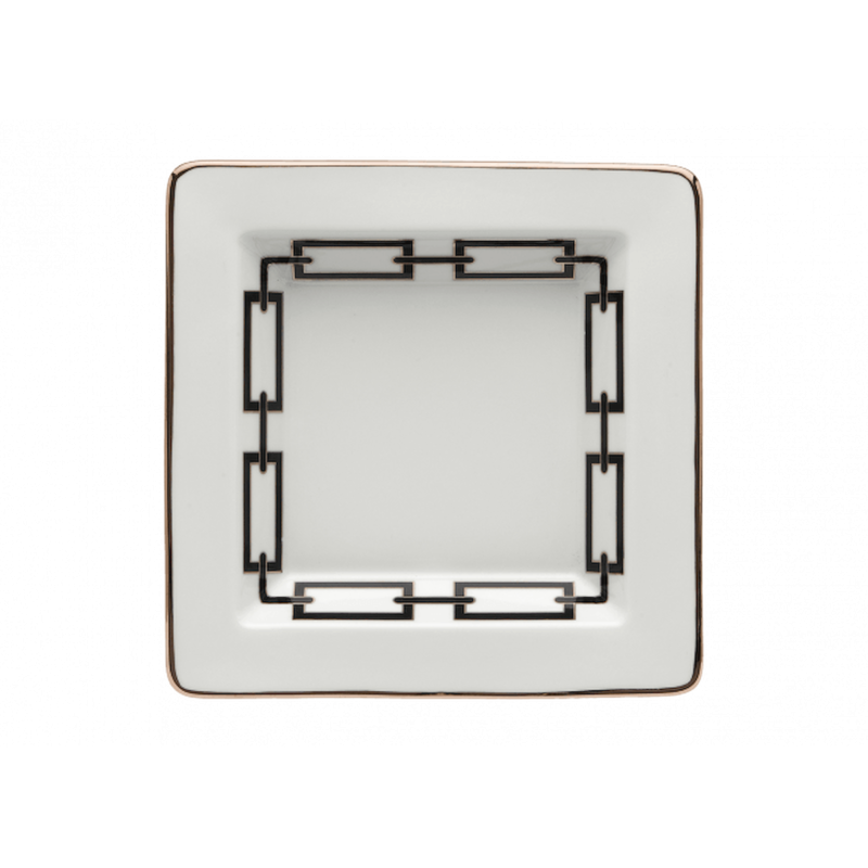 Richard Ginori Catene Black Tray Ref. 017RG02 FG6837010180G00125500 - Tomasini Francia