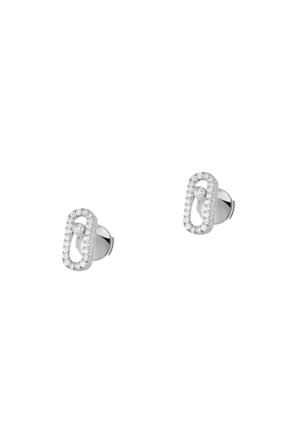 Messika Move Uno Earrings Ref. 05634-WG - Tomasini Francia