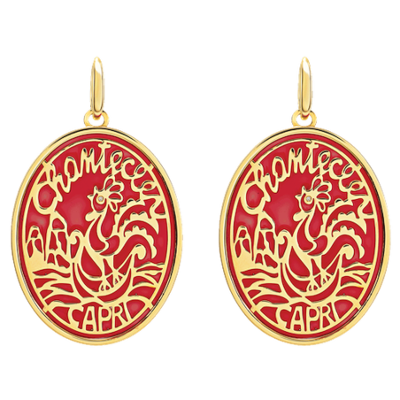 Chantecler Logo Orecchini Ref. 44681 - Tomasini Francia