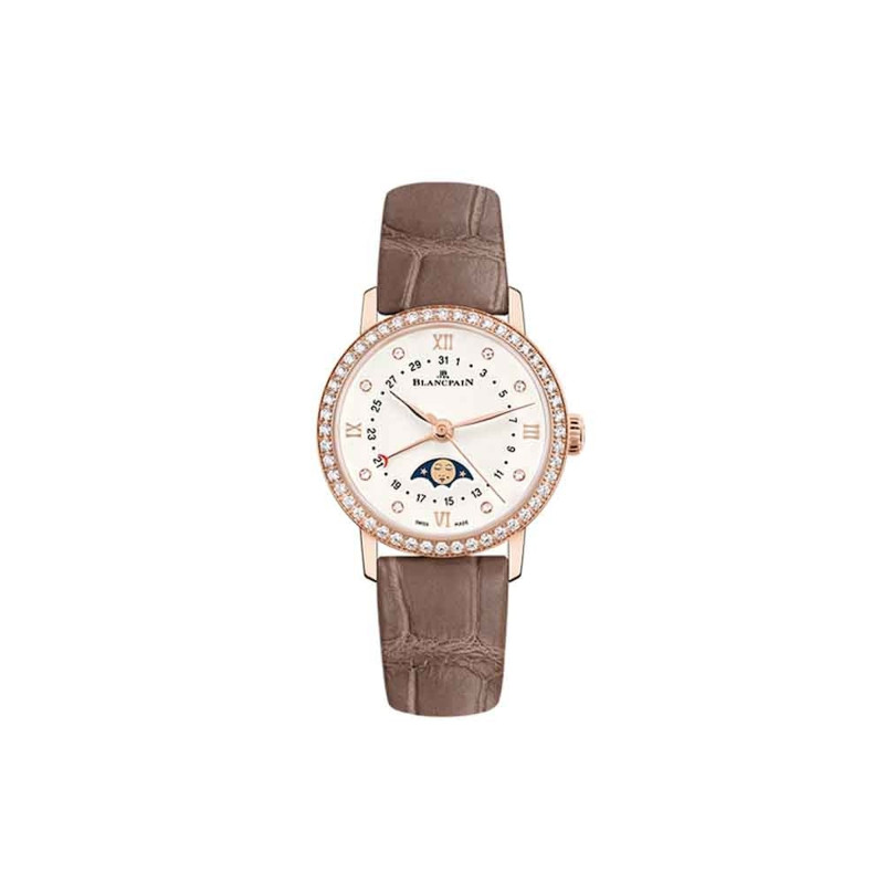 Blancpain Villeret Quantième Phases de Lune Ref. 6106-2987-55A - Tomasini Francia