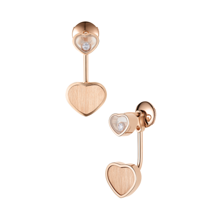 Chopard Happy Heats Golden Hearts 007 Orecchini 83a007-5021 Ref. 83A007-5021 - Tomasini Francia