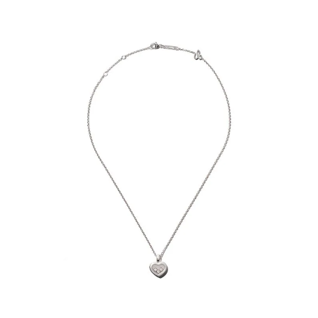 Chopard Collana Happy Diamonds Icons Oro bianco 18kt con pendente 79A6111001 Ref. 79A6111001 - Tomasini Francia