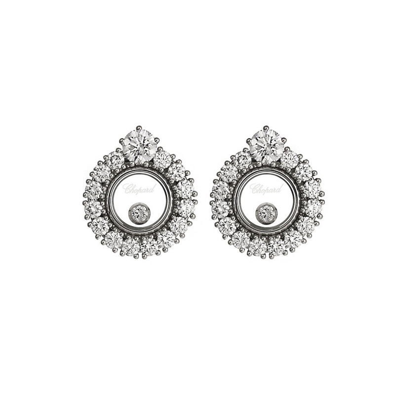 Chopard Orecchini Happy Diamonds 839466-1001 Ref. 839466-1001 - Tomasini Francia