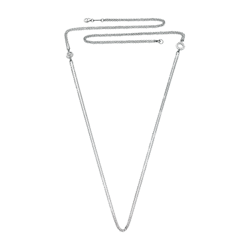 Chantecler Collana Doppia Argento Et Voilà Ref. 29290 - Tomasini Francia