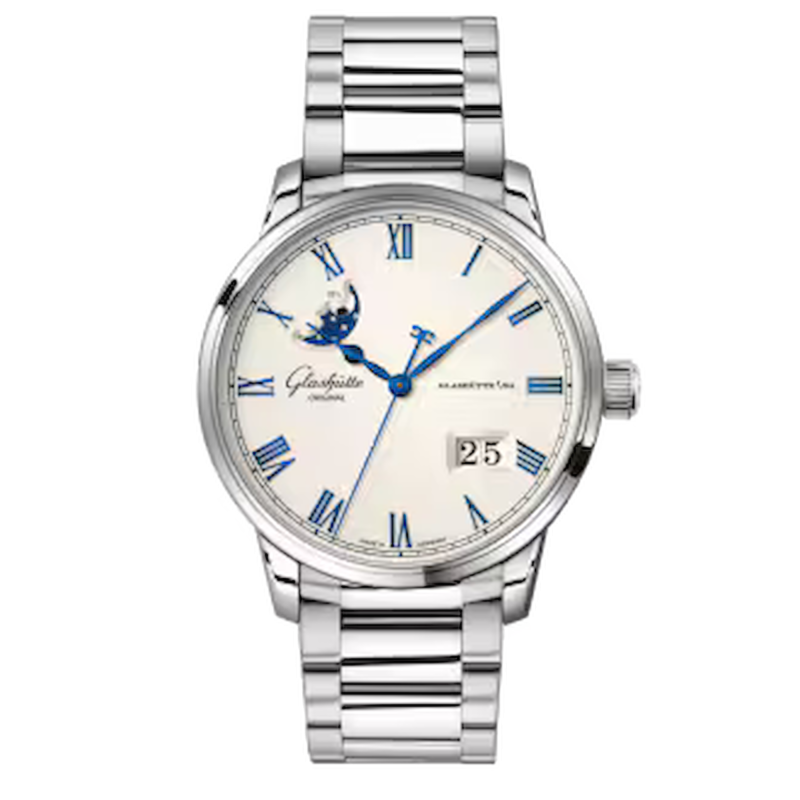 Glashütte Original Senator Excellence Panorama Date Moon Phase Ref. 1-36-24-05-02-71 - Tomasini Francia