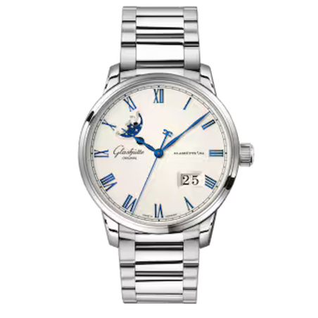 Glashütte Original Senator Excellence Panorama Date Moon Phase Ref. 1-36-24-05-02-71 - Tomasini Francia
