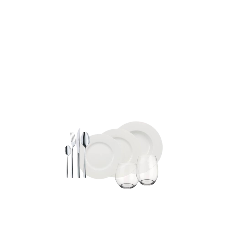 Villeroy & Boch Wonderful World White 4 Friends Set 36Pz Ref. 10-1155-9032 - Tomasini Francia