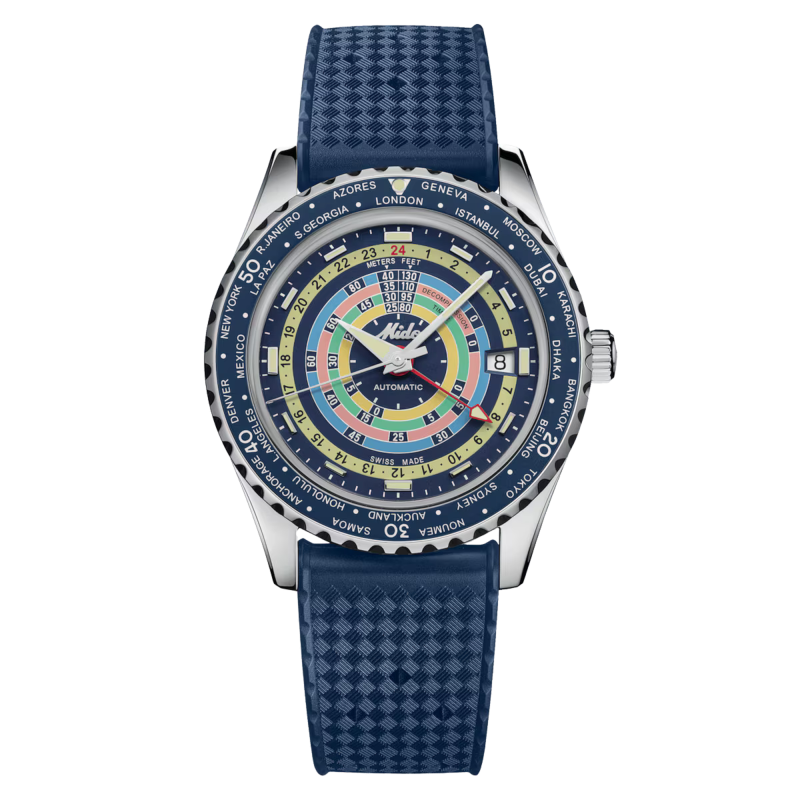 Mido Ocean Star Decompression Worldtimer Ref. M026.829.17.041.00 - Tomasini Francia