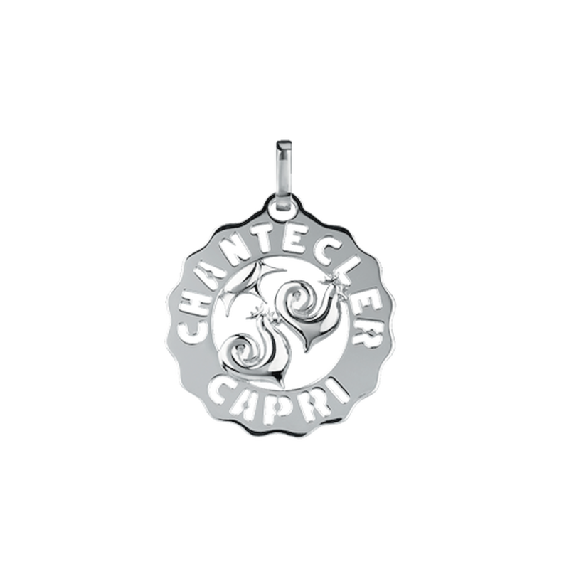Chantecler Ciondolo Et Voilà Logo Argento Ref. 38913 - Tomasini Francia