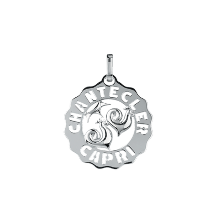 Chantecler Ciondolo Et Voilà Logo Argento Ref. 38913 - Tomasini Francia