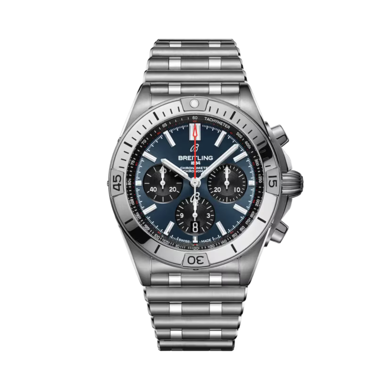 Breitling Chronomat Blu 42 Ref. AB0134101C1A1 - Tomasini Francia