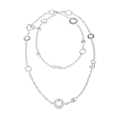 Chantecler Et Voilà Necklace Silver Accessories Ref. 38137 - Tomasini Francia