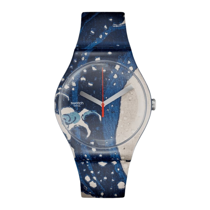 Swatch The Art Journey  The Great Wave By Hokusai & Astrolabe Ref. SUOZ351 - Tomasini Francia