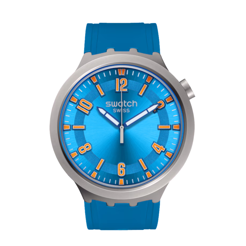 Swatch  Big Bold Blue In The Works Ref. SB07S115 - Tomasini Francia