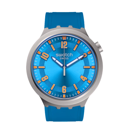 Swatch  Big Bold Blue In The Works Ref. SB07S115 - Tomasini Francia