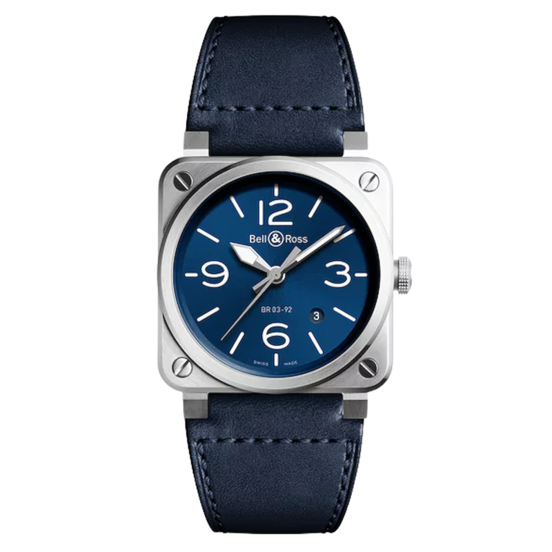Bell & ross Instruments Br0392-blu-st/sca Ref. BR0392-BLU-ST/SCA - Tomasini Francia