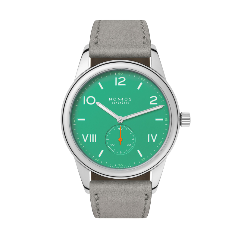Nomos Glashütte Club Campus 38 Electric Green Ref. 726 - Tomasini Francia