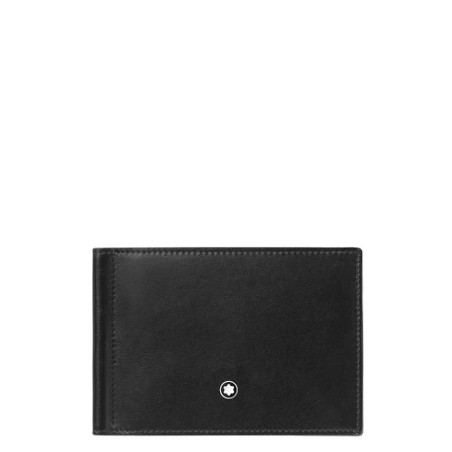 Montblanc Meisterstück Portafoglio 6 scomparti con Fermasoldi Ref. MB198313 - Tomasini Francia