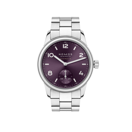 Nomos Glashutte Club Sport Neomatik 34 Purple Ref. 757 - Tomasini Francia
