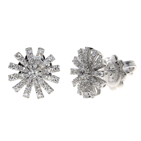 Damiani Marghrita Earrings Medium Model Ref. 20072761 - Tomasini Francia