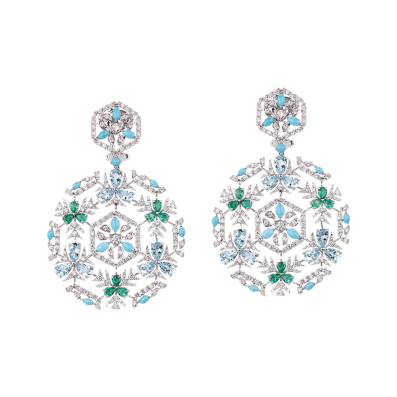 Chantecler Caleidoscopio Earrings Ref. 41210 - Tomasini Francia