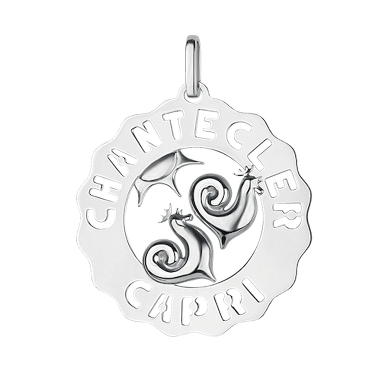 Chantecler Et Voilà Ciondolo Logo Ref. 33697 - Tomasini Francia