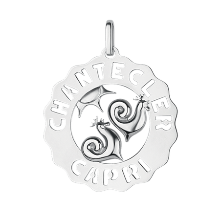 Chantecler Et Voilà Ciondolo Logo Ref. 33697 - Tomasini Francia